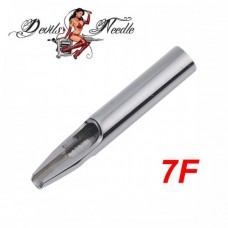 7F - Flat Stainless Steel Tip